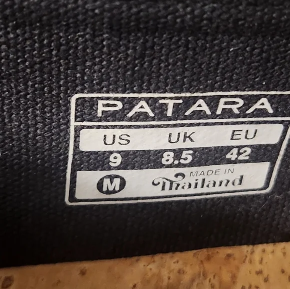 PATARA MEN,S  BLUE SLIP-ON Shoes with Mushroom Embroidery Size 9. NWOT. - Picture 6 of 11